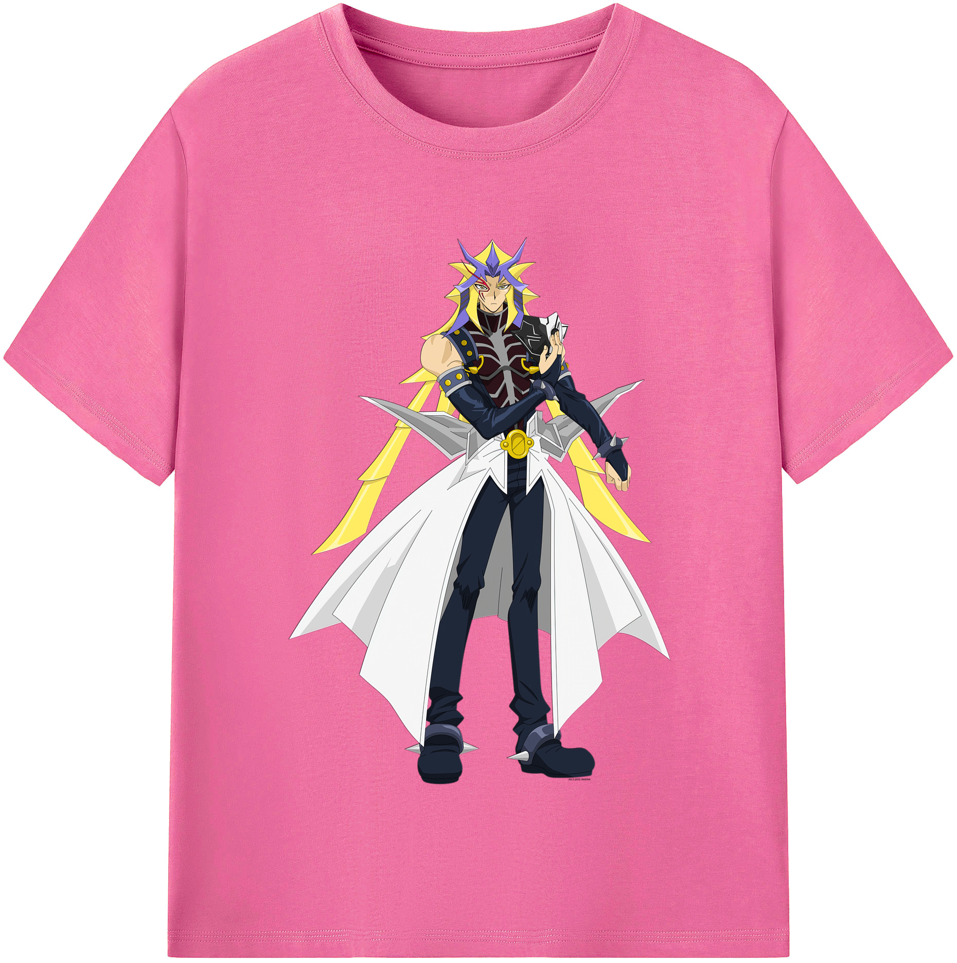 （画像用） 遊☆戯☆王 Yu-Gi-Oh! レディースカジュアルプリントTシャツ（綿100％）